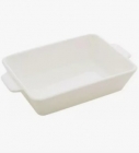 REFRATÁRIO PORCELANA PEQUENO C/ALÇA BASIC BRANCO